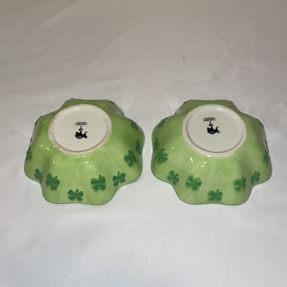 Cutest 2 pc. Set Four-leaf Clover 🍀 Bowls. - Picture 7 of 9